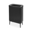 Kôš na bielizeň BO 2 x 45 l, čierna, Brabantia