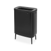 Kôš na bielizeň BO 2 x 45 l, čierna, Brabantia