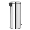 Pedálový odpadkový kôš NEWICON 30 l, lesklá oceľ, Brabantia