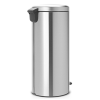 Pedálový odpadkový kôš NEWICON 30 l, matná oceľ, Brabantia