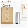 Pedálový odpadkový kôš NEWICON 30 l, matná oceľ, Brabantia