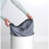 Kôš na bielizeň 60 l, s korkovým vekom, biela, Brabantia