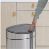 Dotykový kôš na odpadky TOUCH BIN NEW 40 l, odolný voči odtlačkom, matná oceľová, Brabantia