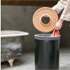 Kôš na bielizeň 60 l, s korkovým vekom, čierna, Brabantia
