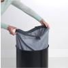 Kôš na bielizeň 60 l, s korkovým vekom, čierna, Brabantia