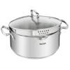 Kastról DUETTO+ G7194655 24 cm, 5 l, nerez, Tefal