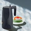 Moka kávovar na espresso OSSIDIANA 150 ml, čierny, Alessi