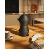 Kávovar Moka PULCINA 70 ml, čierna, Alessi
