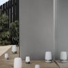 Prenosná stojaca lampa SPIRIT XL, LED, svetlosivá, Blomus