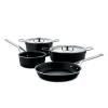 Sada hrncov POTS & PANS, 6 ks, nehrdzavejúca oceľ, Alessi