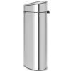 Dotykový odpadkový kôš TOUCH BIN NEW 23 + 10 l, matná oceľ, Brabantia