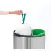 Dotykový odpadkový kôš TOUCH BIN NEW 23 + 10 l, matná oceľ, Brabantia