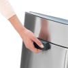 Dotykový odpadkový kôš TOUCH BIN NEW 23 + 10 l, matná oceľ, Brabantia