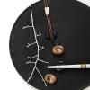 Podložka na jedálenské paličky FINE DOTS, hnedá glazúra, porcelán, MIJ