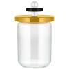Dóza na potraviny 100 COLLECTION, 1 l, žltá, sklo, Alessi