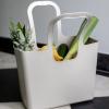 Nákupná taška TASCHE XL, organická prírodná šedá, Koziol