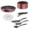 Súprava stolového riadu INGENIO DAILY CHEF L3989502, sada 10 ks, nepriľnavý povrch, Tefal