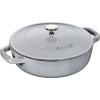 Kastról 24 cm, grafitovo sivý, liatina, Staub