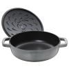 Kastról 24 cm, samotesniaca pokrievka, čerešňa, liatina, Staub
