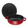 Kastról 24 cm, samotesniaca pokrievka, čerešňa, liatina, Staub