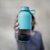 Fľaša na vodu BOTTLE TO GO 600 ml, tyrkysová, Lékué