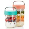 Olovrantový box JAR TO GO 400 ml, tyrkysová, Lékué