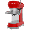 Poloautomatický kávovar ECF01RDEU, červená, Smeg