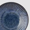 Podšálka RIDGED INDIGO 12 cm, MIJ
