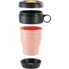 Cestovný hrnček MUG TO GO, 350 ml, koralóvé, Lékué