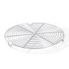 192480 rost na peceni 28 cm s nozickami kruhovy nerez de buyer