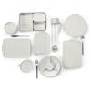Desiatový box MAKE & TAKE plochá, svetlošedá, Brabantia