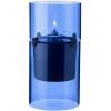 Olejová lampa LUCIE 17,5 cm, azúrová, sklo, Stelton