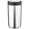 Termohrnček TO GO CLICK 400 ml, strieborná, Stelton