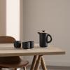 Hrnček s podtáckou THEO 200 ml, čierna, Stelton