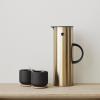 Hrnček s podtáckou THEO 200 ml, čierna, Stelton