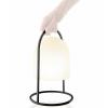 Solárny lampáš 30 cm, čierna, Eva Solo