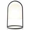 Solárny lampáš 30 cm, čierna, Eva Solo
