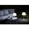 Solárna stolná lampa SUNLIGHT LOUNGE 24 cm, sivá, Eva Solo