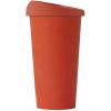 Hrnček s viečkom ANYTIME EMMA 450 ml, oranžová, porcelán, Viva Scandinavia