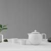 Kanvica na čaj JAIMI 1 l, biela, porcelán, Viva Scandinavia