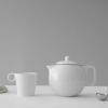 Kanvica na čaj JAIMI 1 l, biela, porcelán, Viva Scandinavia