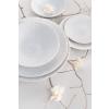 Jedálenský tanier ICE WHITE 24,5 cm, MIJ