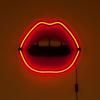 LED nástenná dekorácia JOB-BLOW MOUTH 47 cm, Seletti