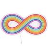 LED nástenná dekorácia RAINBOW 51 cm, Seletti