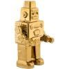 Dekorácie do domácnosti MEMORABILIA MY ROBOT 30 cm, zlatá, porcelán Seletti