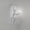 Nástenná lampa MONKEY HANGING LEFT HAND 76,5 cm, biela, Seletti