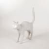 Stolová lampa JOBBY THE CAT 52 cm, LED, biela, Seletti