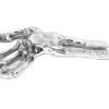 Figúrka WUNDERKAMMER SKELETON HAND 24 cm, strieborná, hliník, Seletti