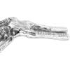 Figúrka WUNDERKAMMER SKELETON HAND 24 cm, strieborná, hliník, Seletti