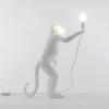 Stolová lampa MONKEY STANDING 54 cm, biela, Seletti